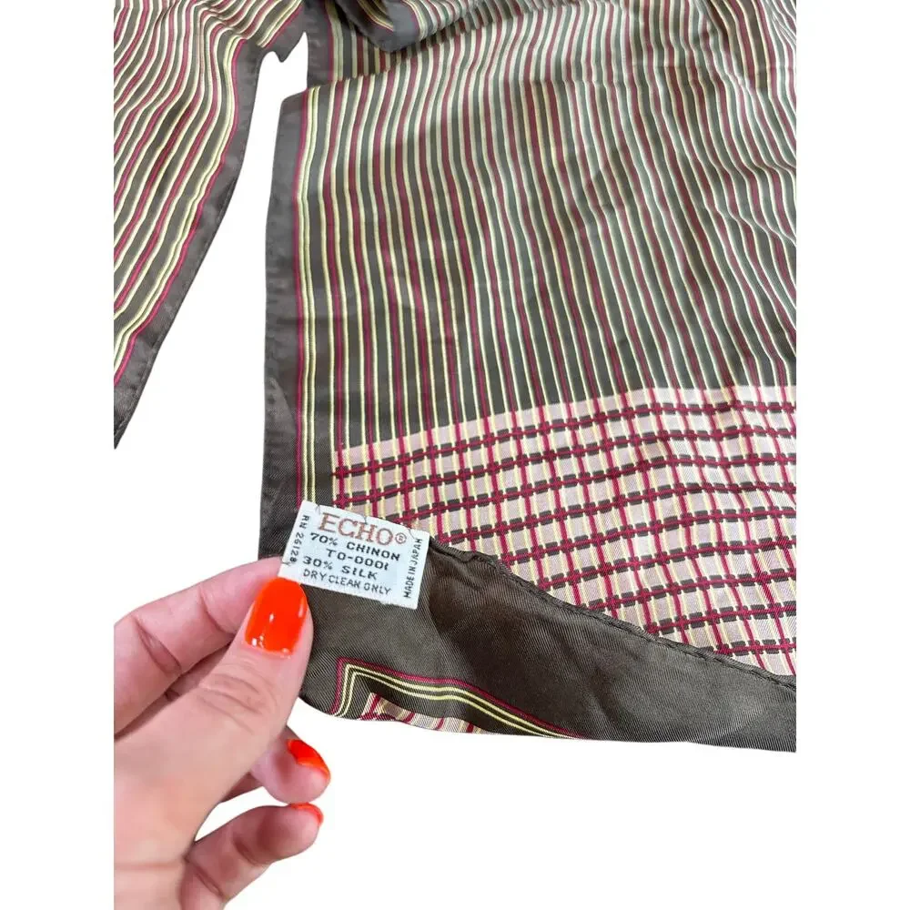 Vintage ECHO brand with tag Silk Blend- 53x13